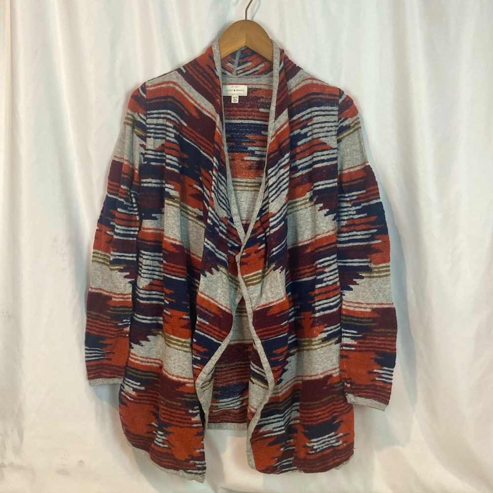 🍀 Lucky Brand Open Cardigan Sweater size XS